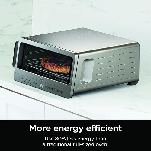Ninja Flip 8-in-1 Toaster Oven & Air Fryer with Large Capacity, Stainless Steel