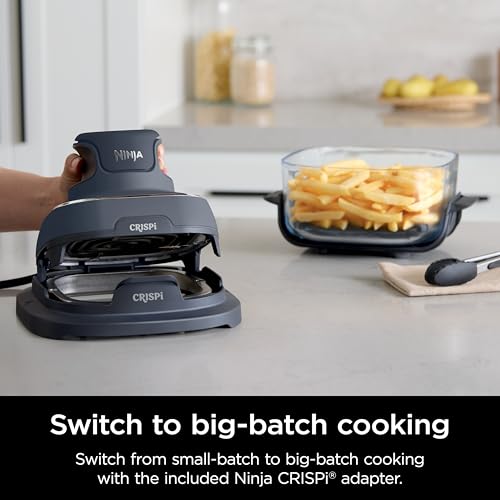 Ninja Crispi 4-in-1 Portable Glass Air Fryer Cooking System, 4-Quart