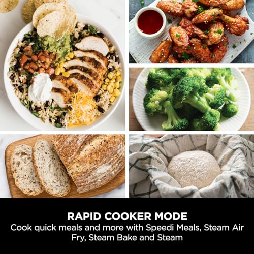 Ninja Speedi 10-in-1 Rapid Cooker & Air Fryer – 5.7L, Multi-Function, Grey