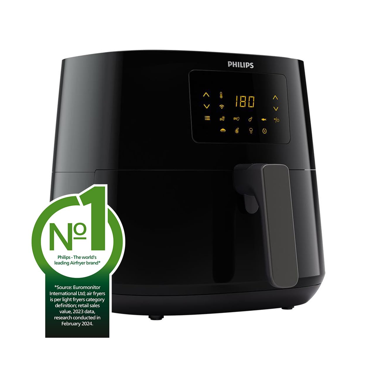 Philips Airfryer 5000 XL – 6.2L, 14-in-1 Cooking, Wi-Fi, Rapid Air Technology