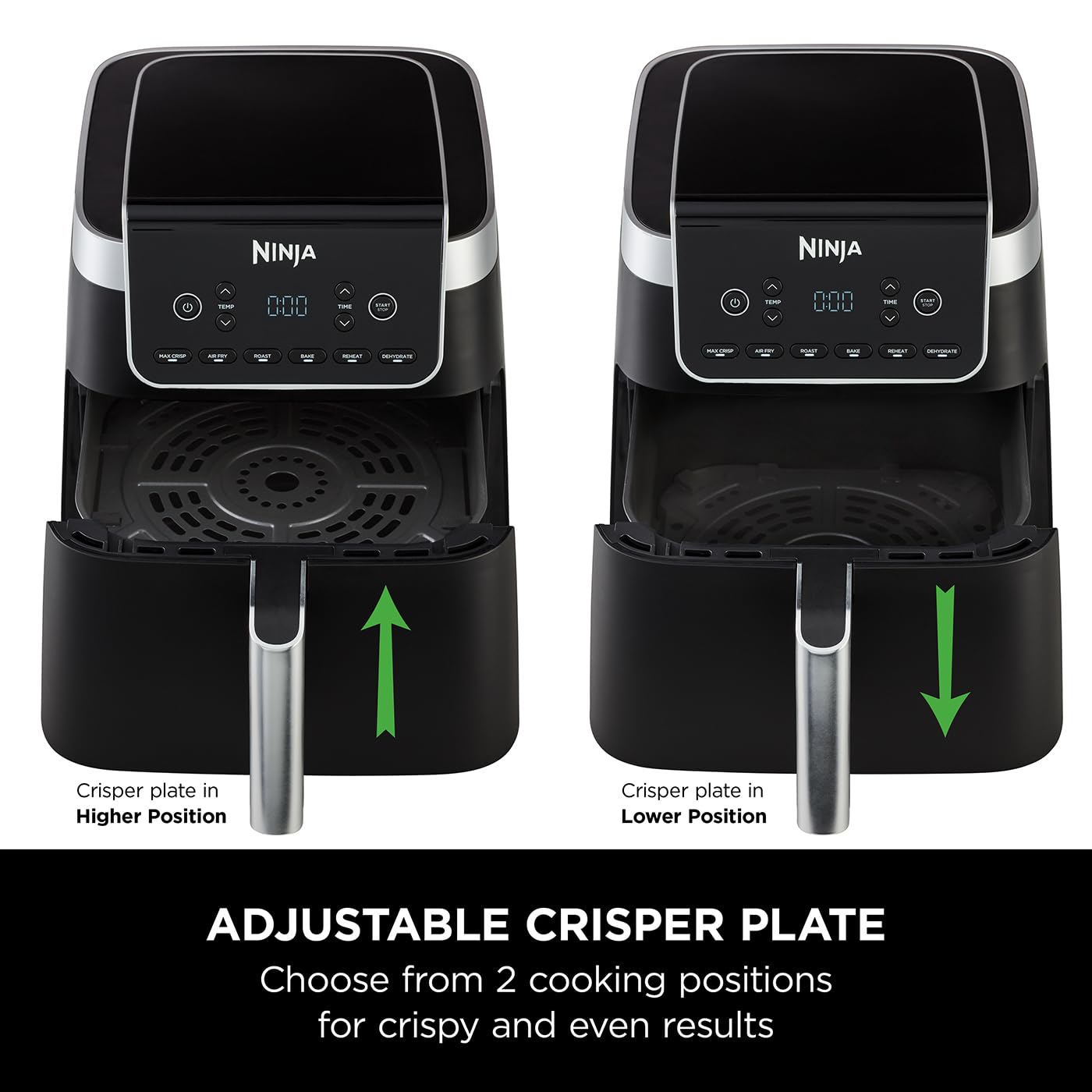 Ninja MAX PRO 6.2L Air Fryer – Digital Single Drawer, Roast, Bake & Reheat