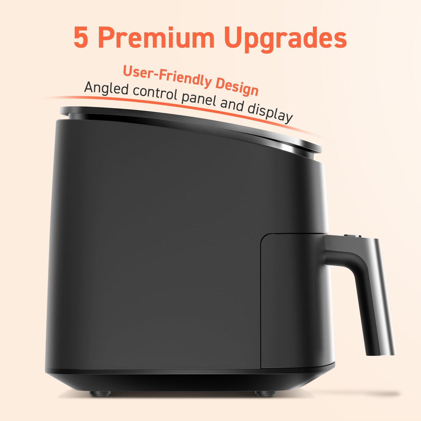 COSORI TurboBlaze 6-Quart Air Fryer, 9-in-1 Compact Large Capacity with Turbo Mode & Precise Temperature Control