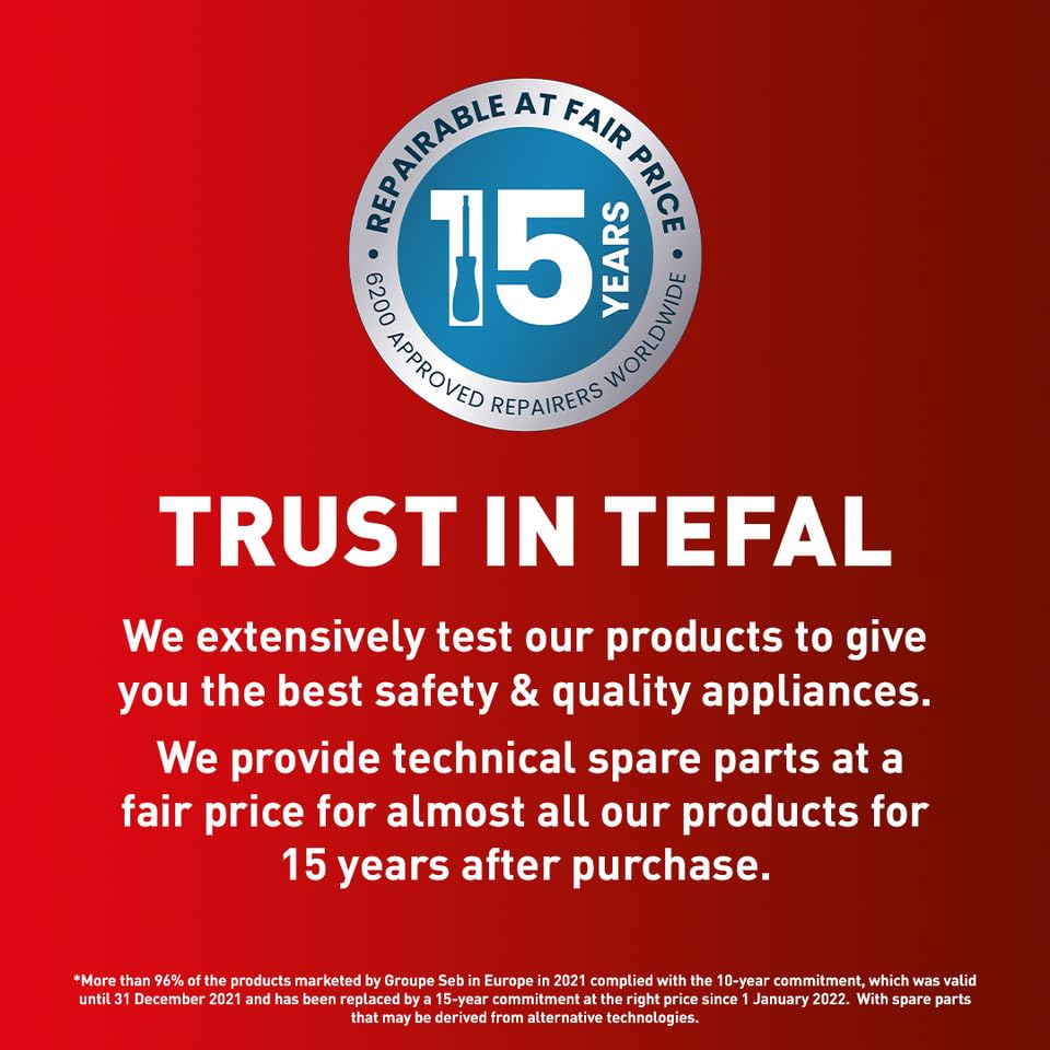 Tefal Easy Fry Dual Zone Air Fryer – 8.3L, 2 Drawers, 8-in-1 Functions, Grey