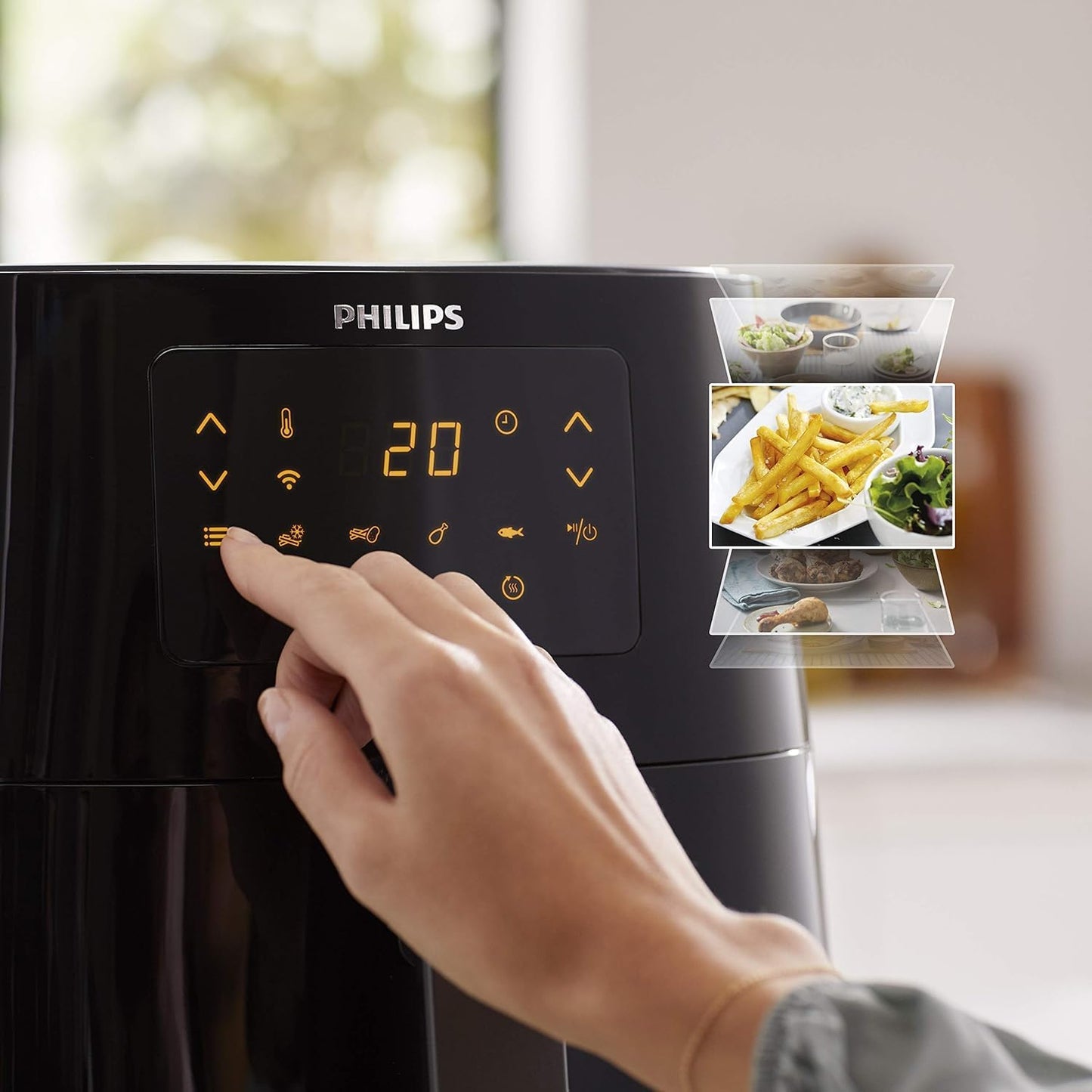 Philips Airfryer 5000 XL – 6.2L, 14-in-1 Cooking, Wi-Fi, Rapid Air Technology