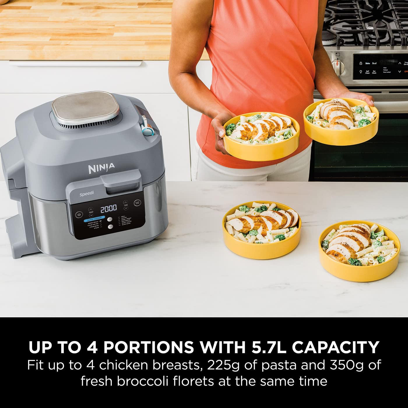 Ninja Speedi 10-in-1 Rapid Cooker & Air Fryer – 5.7L, Multi-Function, Grey