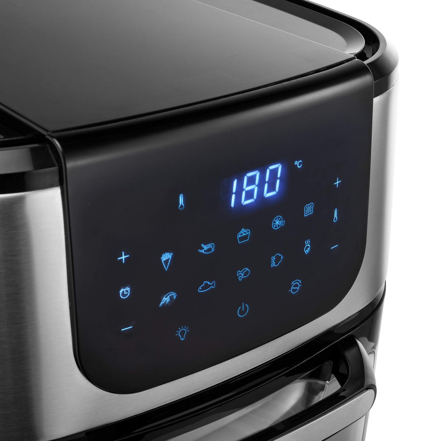 Princess 2-in-1 Air Fryer Oven DeLuxe 11L – Rotating Basket & Spit, 10 Programs