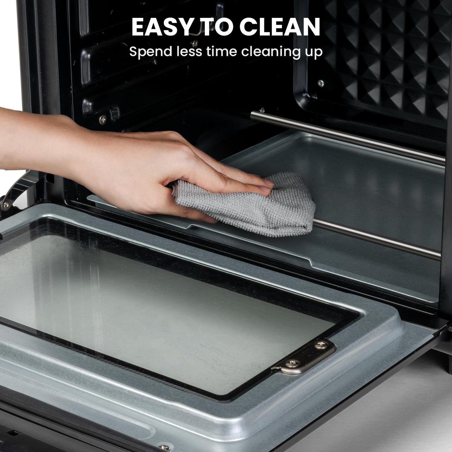 20L Air Fryer Oven with Rotisserie – 6-in-1 Countertop Convection Oven