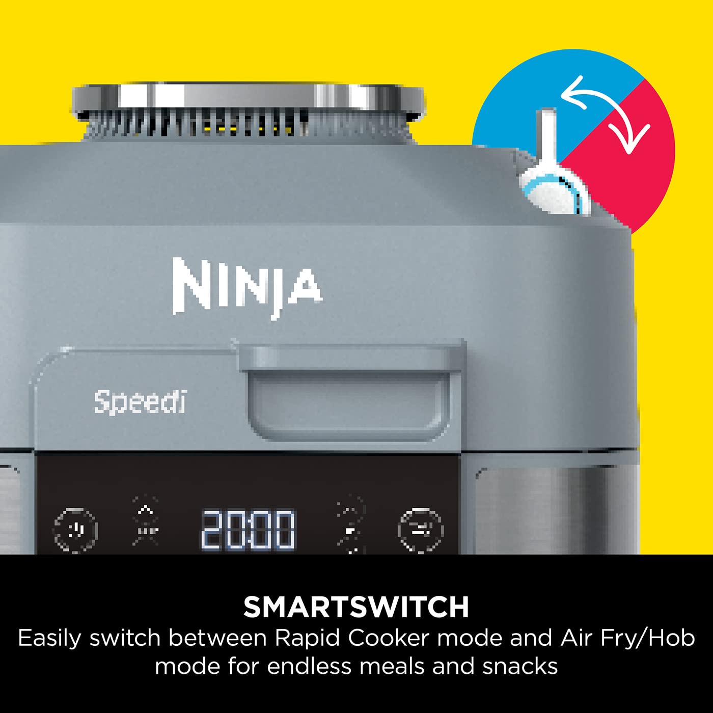 Ninja Speedi 10-in-1 Rapid Cooker & Air Fryer – 5.7L, Multi-Function, Grey