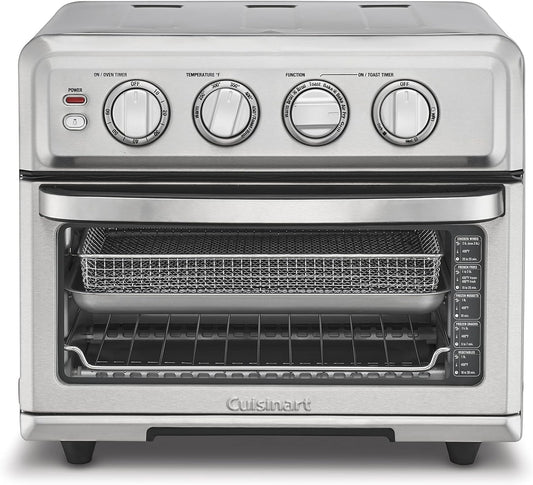 Cuisinart 8-in-1 Air Fryer Toaster Oven with Grill, Stainless Steel
