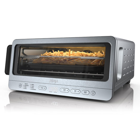 Ninja Flip 8-in-1 Toaster Oven & Air Fryer with Large Capacity, Stainless Steel